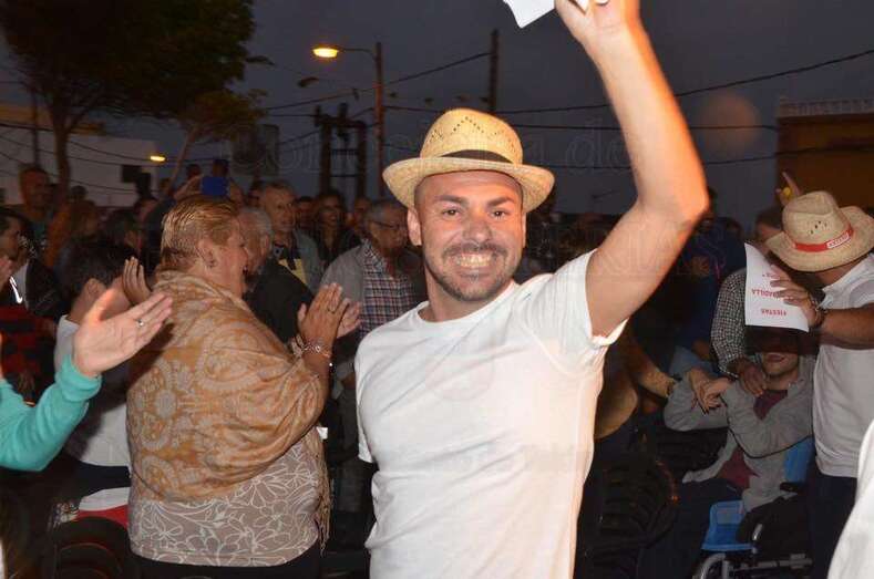 Momento del pregón de La Majadilla el pasado viernes (Foto TA)