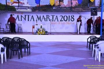 El Valle de los Nueve Bajo procesiona a su patrona (Foto TF)