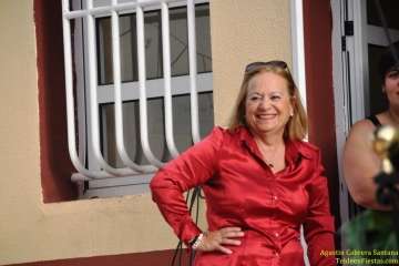 El Valle de los Nueve Bajo procesiona a su patrona (Foto TF)