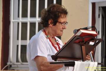 El Valle de los Nueve Bajo procesiona a su patrona (Foto TF)