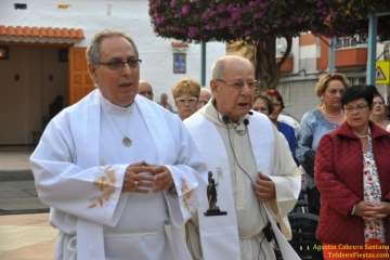 El Valle de los Nueve Bajo procesiona a su patrona (Foto TF)