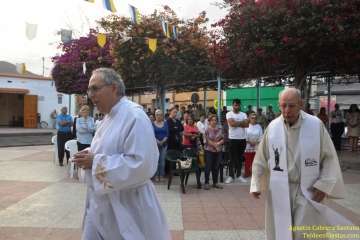 El Valle de los Nueve Bajo procesiona a su patrona (Foto TF)