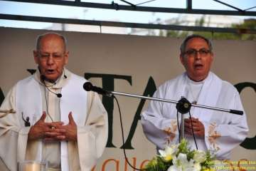El Valle de los Nueve Bajo procesiona a su patrona (Foto TF)