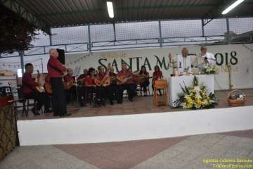El Valle de los Nueve Bajo procesiona a su patrona (Foto TF)