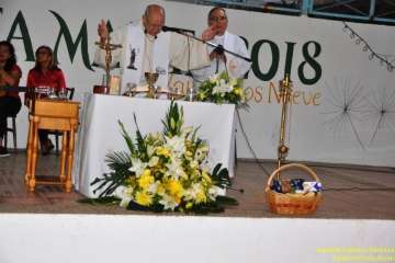 El Valle de los Nueve Bajo procesiona a su patrona (Foto TF)
