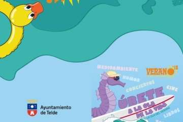 Programa de la campaña veraniega Súbete a la Ola de la Vida en Telde (Foto TA)