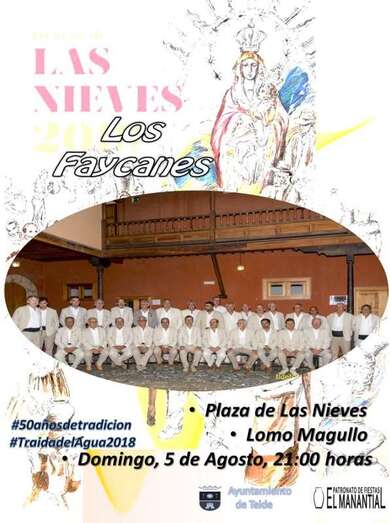 Cartel anunciador del concierto de Los Faycanes (Foto TA)