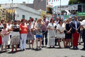 Telde rinde honores a su alcaldesa perpetua (Foto Miguel Florido)