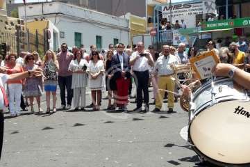 Telde rinde honores a su alcaldesa perpetua (Foto Miguel Florido)
