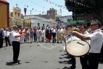Telde rinde honores a su alcaldesa perpetua (Foto Miguel Florido)