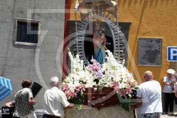 Telde rinde honores a su alcaldesa perpetua (Foto Miguel Florido)