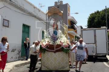 Telde rinde honores a su alcaldesa perpetua (Foto Miguel Florido)