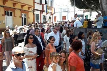 Telde rinde honores a su alcaldesa perpetua (Foto Miguel Florido)