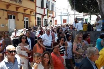 Telde rinde honores a su alcaldesa perpetua (Foto Miguel Florido)