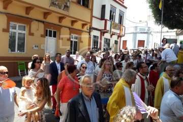 Telde rinde honores a su alcaldesa perpetua (Foto Miguel Florido)