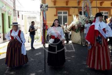 Telde rinde honores a su alcaldesa perpetua (Foto Miguel Florido)