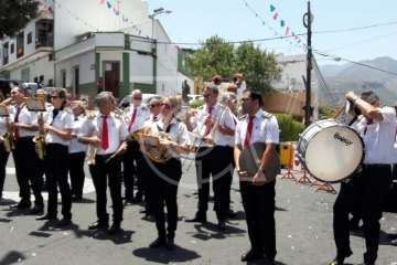 Telde rinde honores a su alcaldesa perpetua (Foto Miguel Florido)