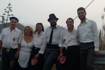 Diana floreada por las calles de Lomo Magullo y Valle de los Nueve (Foto TA)