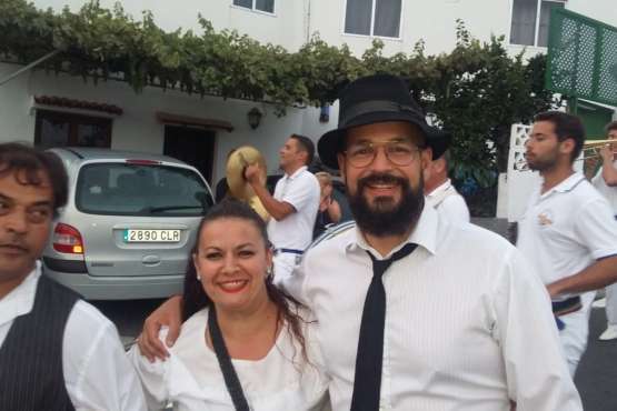 Diana floreada por las calles de Lomo Magullo y Valle de los Nueve (Foto TA)