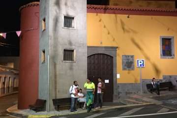 Diana floreada por las calles de Lomo Magullo y Valle de los Nueve (Foto TA)