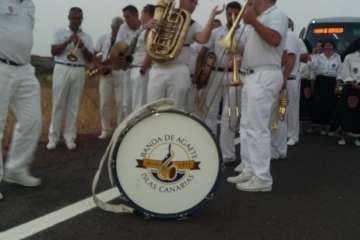 Diana floreada por las calles de Lomo Magullo y Valle de los Nueve (Foto TA)