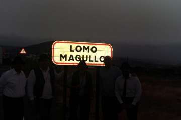 Diana floreada por las calles de Lomo Magullo y Valle de los Nueve (Foto TA)