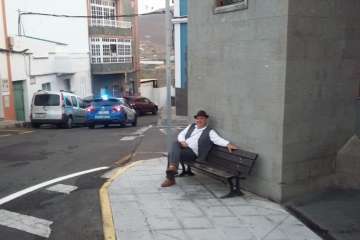 Diana floreada por las calles de Lomo Magullo y Valle de los Nueve (Foto TA)