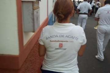 Diana floreada por las calles de Lomo Magullo y Valle de los Nueve (Foto TA)