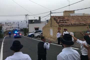 Diana floreada por las calles de Lomo Magullo y Valle de los Nueve (Foto TA)