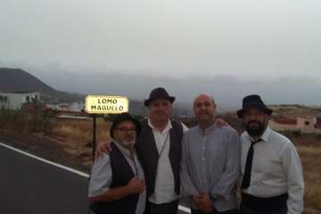 Diana floreada por las calles de Lomo Magullo y Valle de los Nueve (Foto TA)