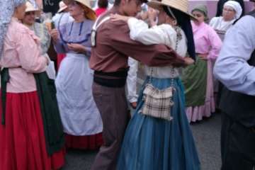 Romería-ofrenda en La Viña (Foto TA)