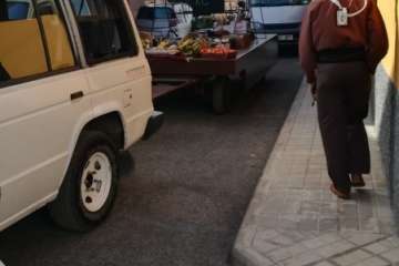 Romería-ofrenda en La Viña (Foto TA)