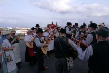 Romería-ofrenda en La Viña (Foto TA)