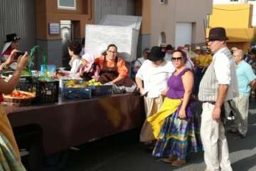 Romería-ofrenda en La Viña (Foto TA)
