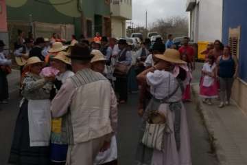 Romería-ofrenda en La Viña (Foto TA)