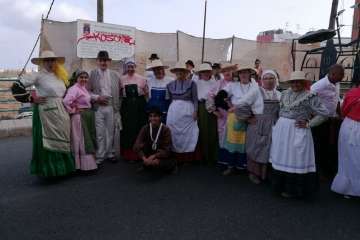 Romería-ofrenda en La Viña (Foto TA)