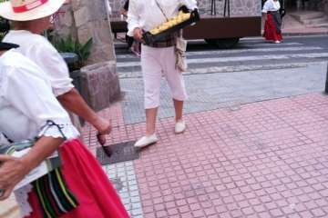 Romería-ofrenda en La Viña (Foto TA)