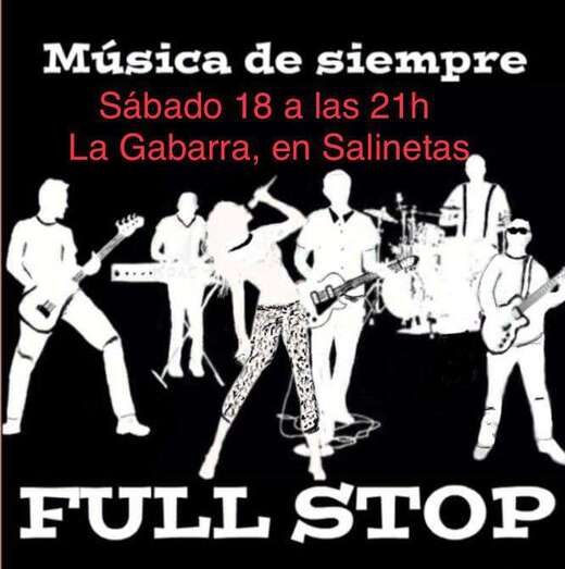 Cartel de concierto (Foto TA)