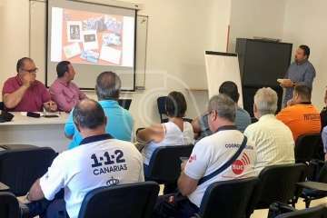 Reunión de la Junta de Seguridad Local para fijar el dispositivo para los fuegos de Melenara (Foto TA)