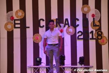 Yashyra Gonzalez y Carlos Santana, Miss y Míster de El Caracol 2018 (Foto Francisco Javier Santana)