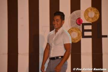 Yashyra Gonzalez y Carlos Santana, Miss y Míster de El Caracol 2018 (Foto Francisco Javier Santana)