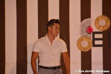 Yashyra Gonzalez y Carlos Santana, Miss y Míster de El Caracol 2018 (Foto Francisco Javier Santana)