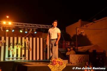 Yashyra Gonzalez y Carlos Santana, Miss y Míster de El Caracol 2018 (Foto Francisco Javier Santana)