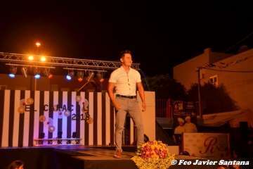 Yashyra Gonzalez y Carlos Santana, Miss y Míster de El Caracol 2018 (Foto Francisco Javier Santana)