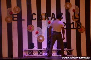 Yashyra Gonzalez y Carlos Santana, Miss y Míster de El Caracol 2018 (Foto Francisco Javier Santana)