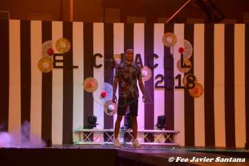 Yashyra Gonzalez y Carlos Santana, Miss y Míster de El Caracol 2018 (Foto Francisco Javier Santana)