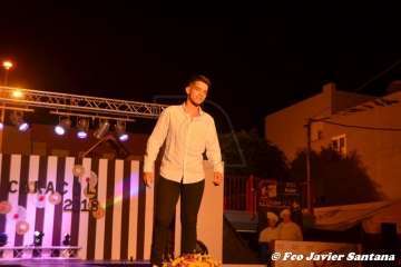 Yashyra Gonzalez y Carlos Santana, Miss y Míster de El Caracol 2018 (Foto Francisco Javier Santana)