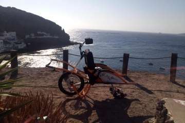 Senderismo sin barreras por la costa de Telde (Foto TA)