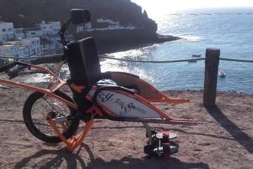 Senderismo sin barreras por la costa de Telde (Foto TA)