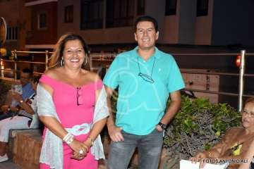 Izado de la bandera canaria y pregón de las fiestas de La Garita 2018 (Foto Antonio Alí)
